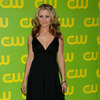 Beverley Mitchell exposed her cleavage in a black dress